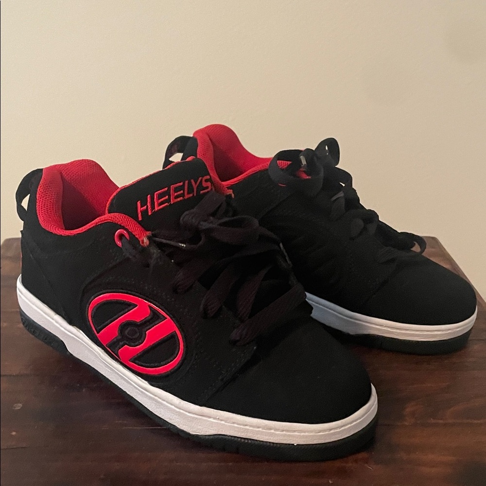 Heelys Black and Red Roller Shoes